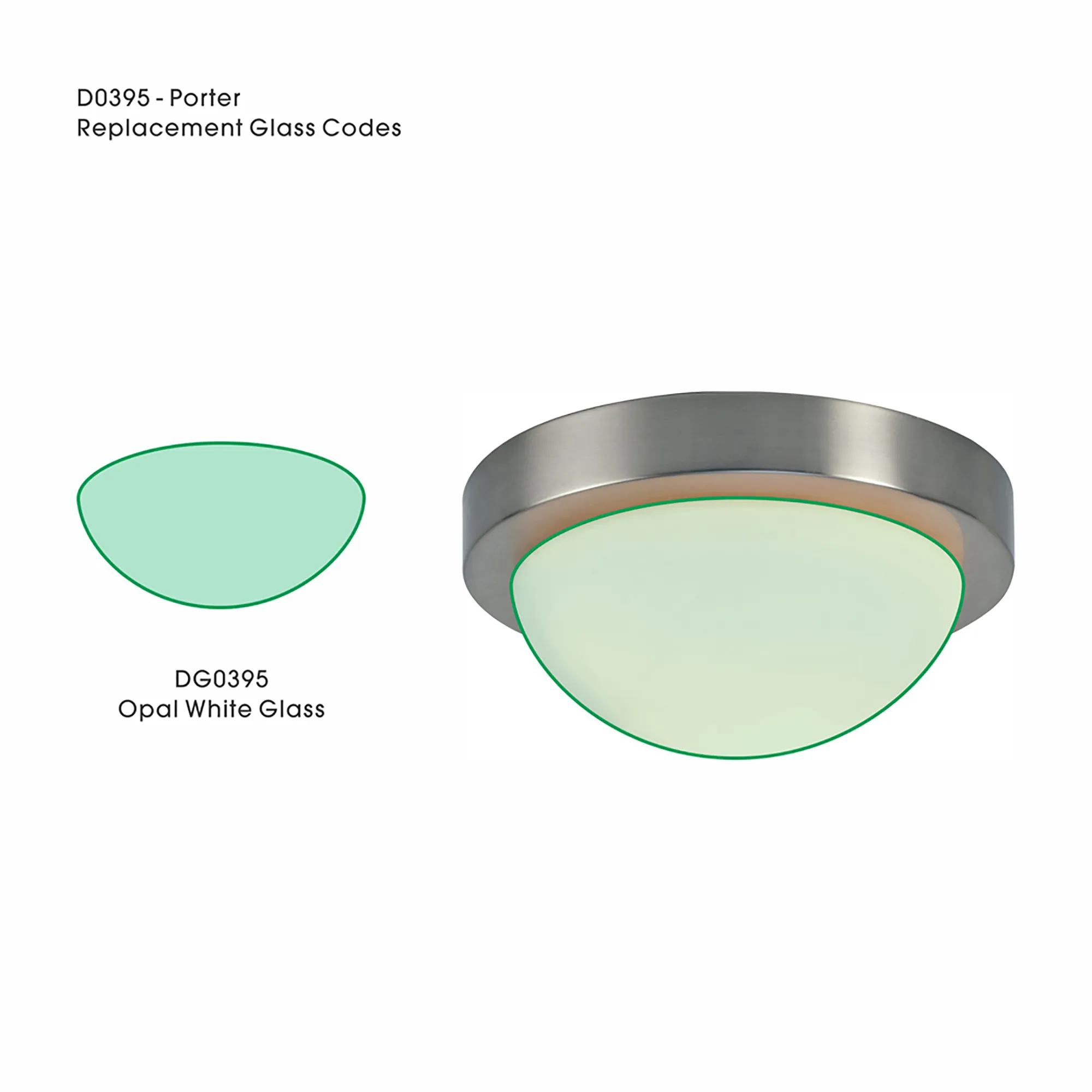 DG0395  Porter Small Glass For D0395